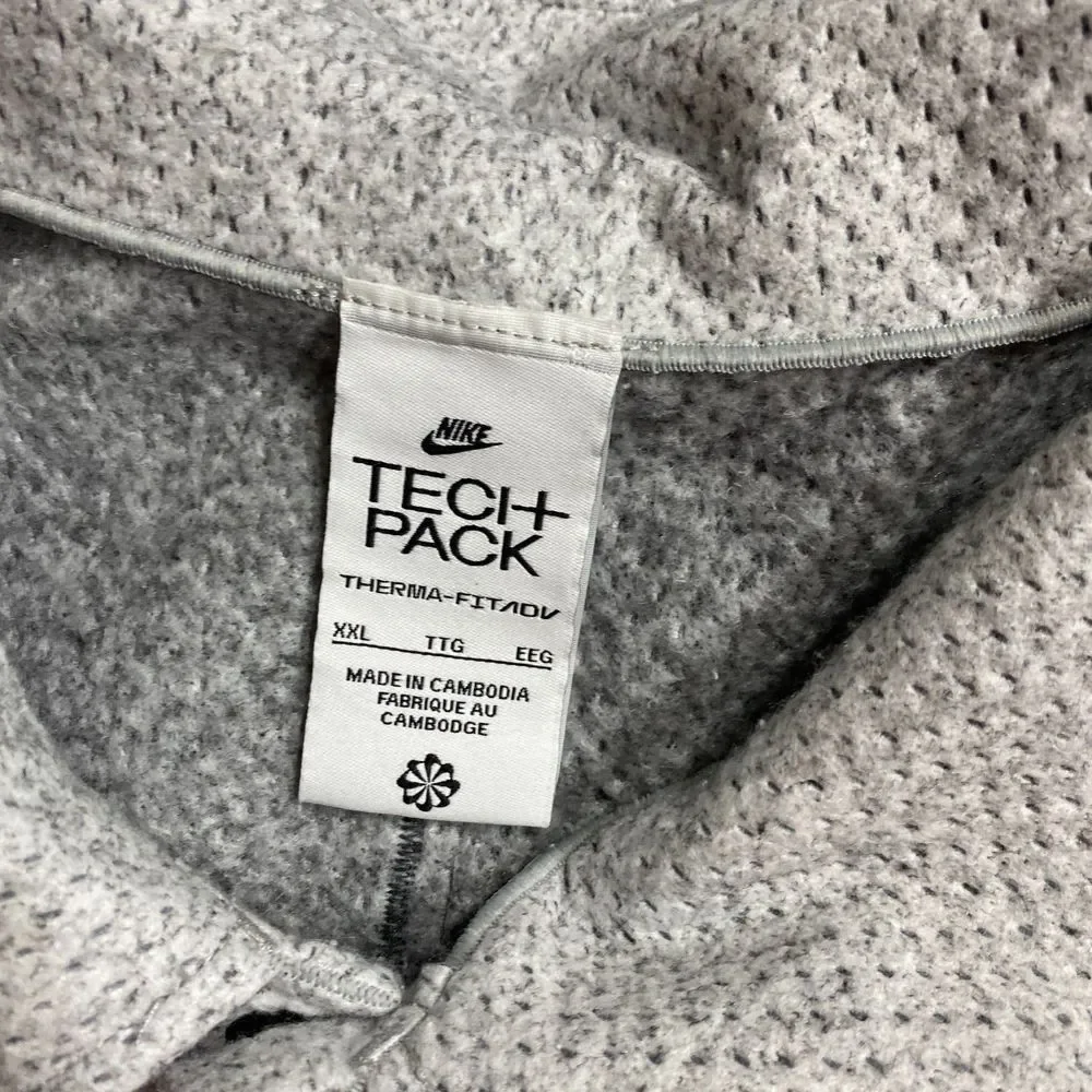 Nike Jacket Mens 2XL Gray Forward Workwear Tech Pack Therma Fit Adv Overshirt - Picture 3 of 10